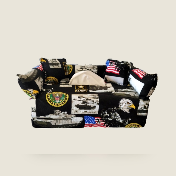 Other Tribute To Army Tissue Sofa Box Cover Poshmark